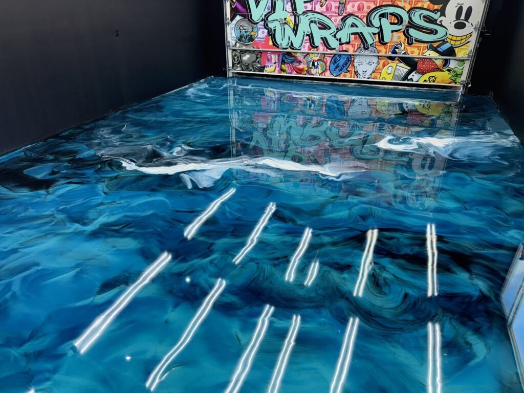 Metallic Epoxy Floor – Marysville