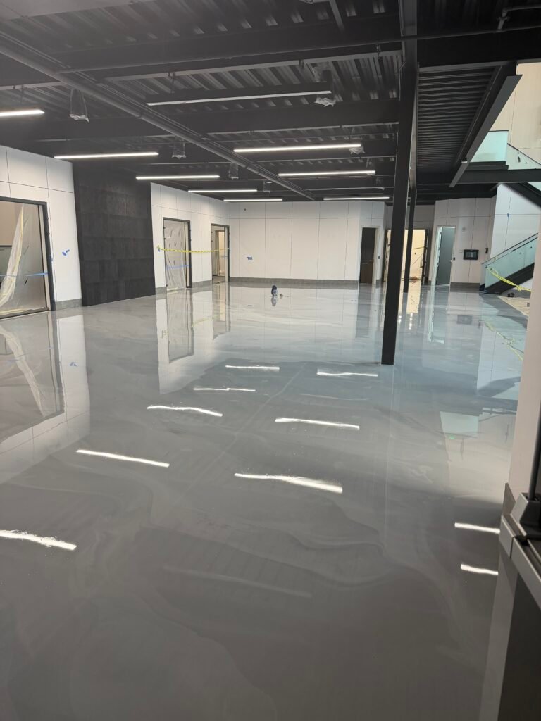 Metallic Epoxy Floor – Lake Stevens