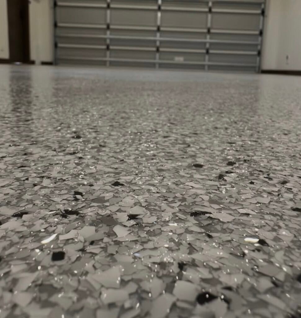 Garage Flake Coating Lake Stevens