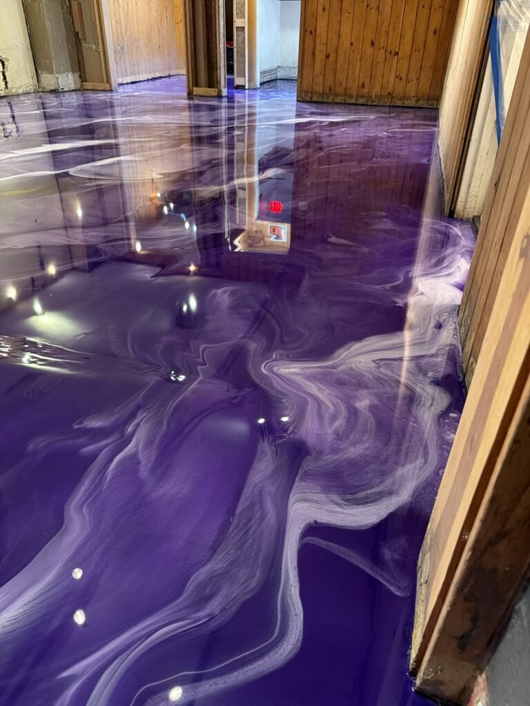 Metallic Epoxy Floor – UW