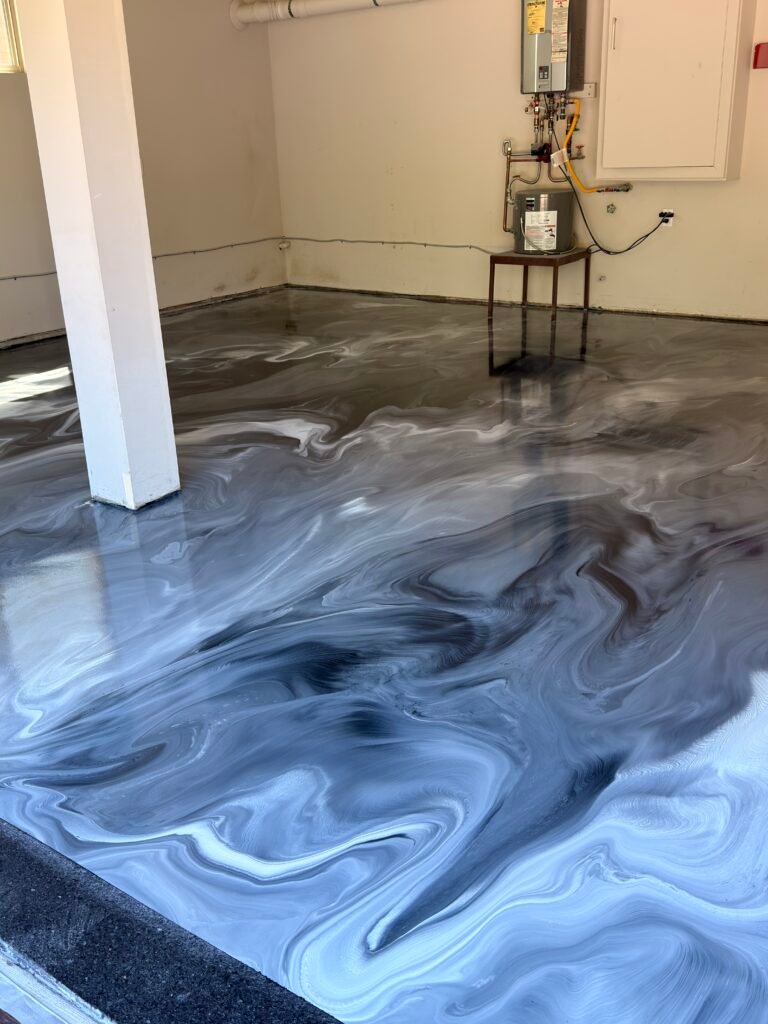 Garage Metallic Epoxy