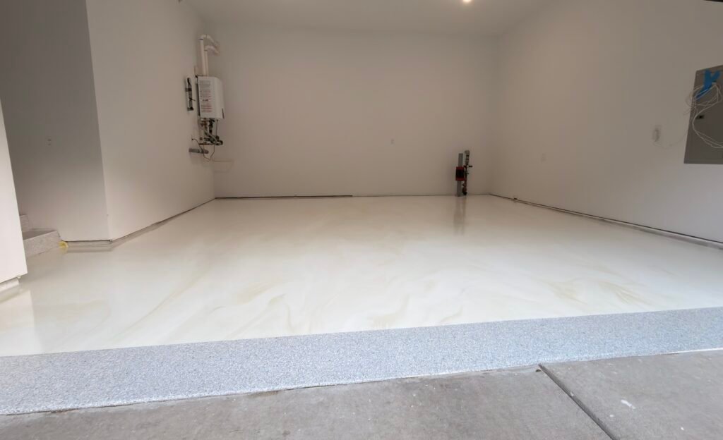 Ferrari Metallic Epoxy Floor